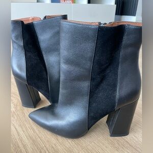Brand New Shoes of Prey Black Heeled Boots